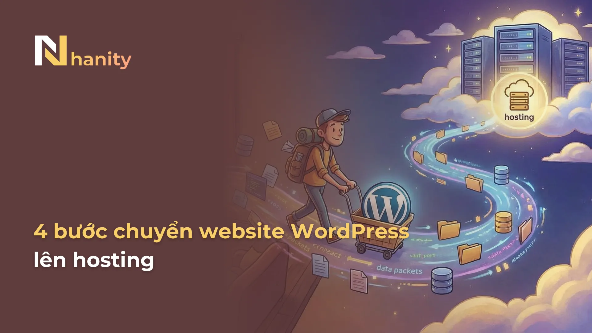 4 bước upload website WordPress lên hosting
