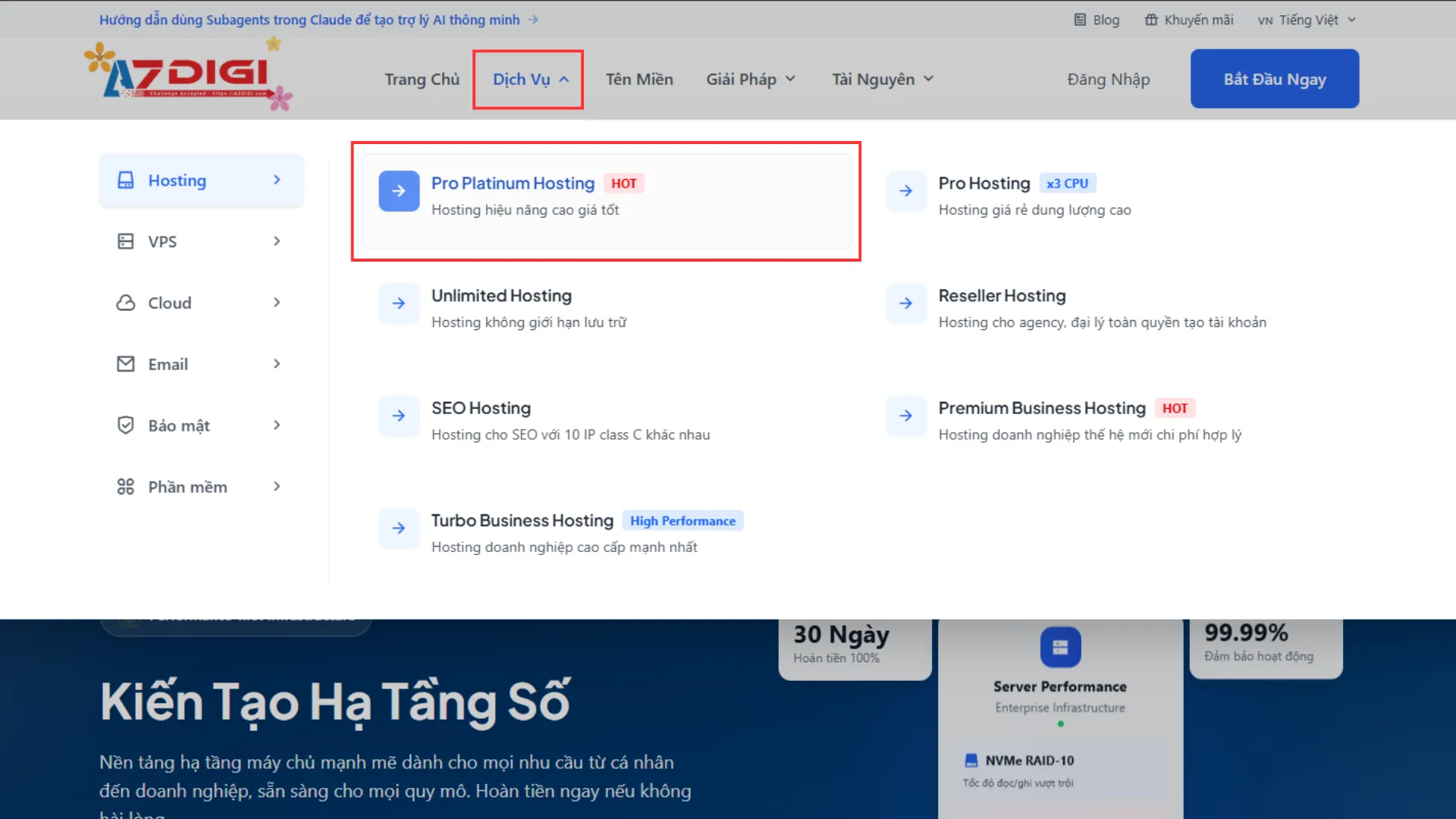 cac-goi-hosting-tai-azdigi Các gói hosting tại AZDIGI