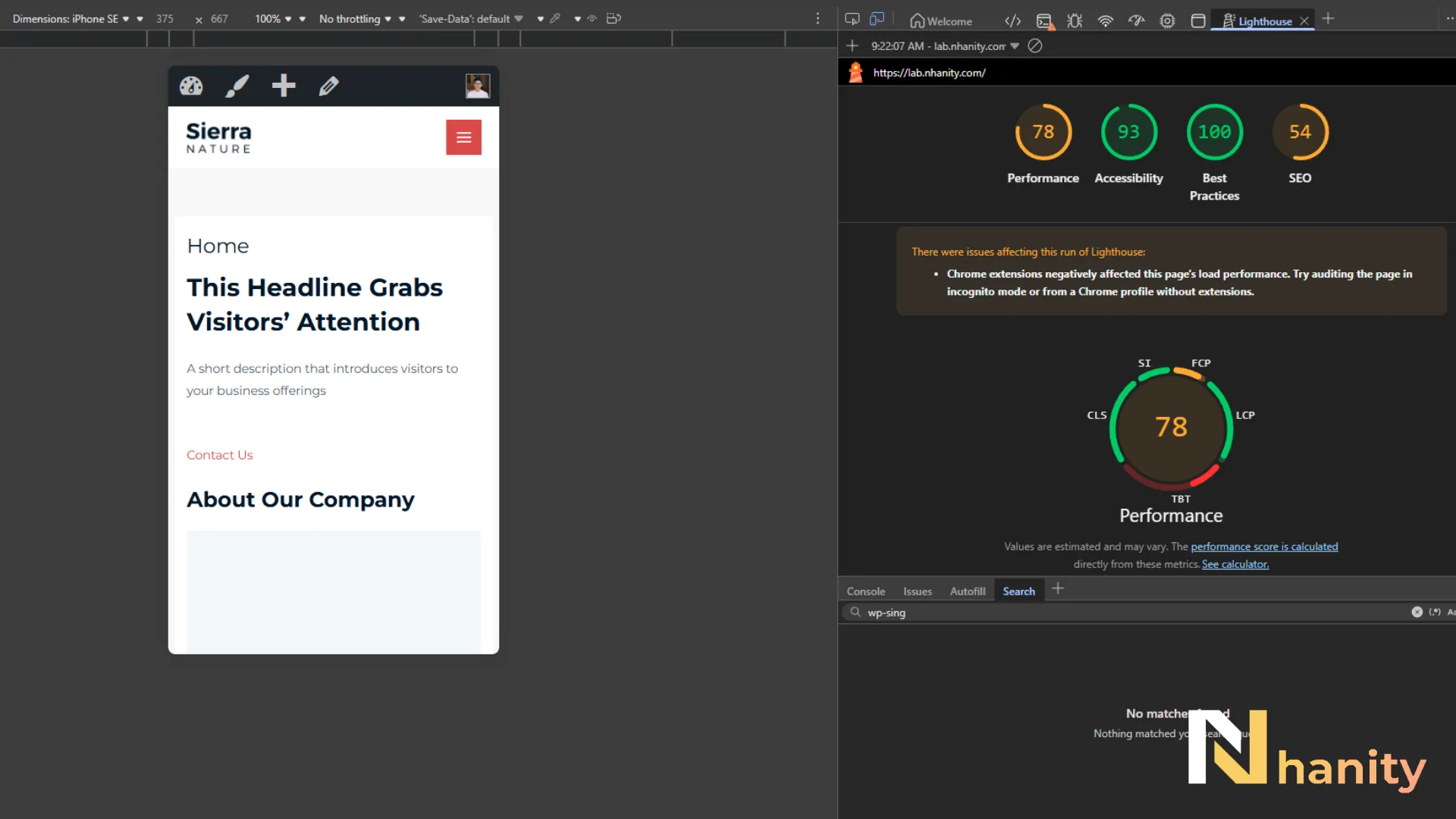 chrome-devtools-lighthouse-wordpress-audit Chạy Lighthouse trong Chrome DevTools để đo Core Web Vitals WordPress