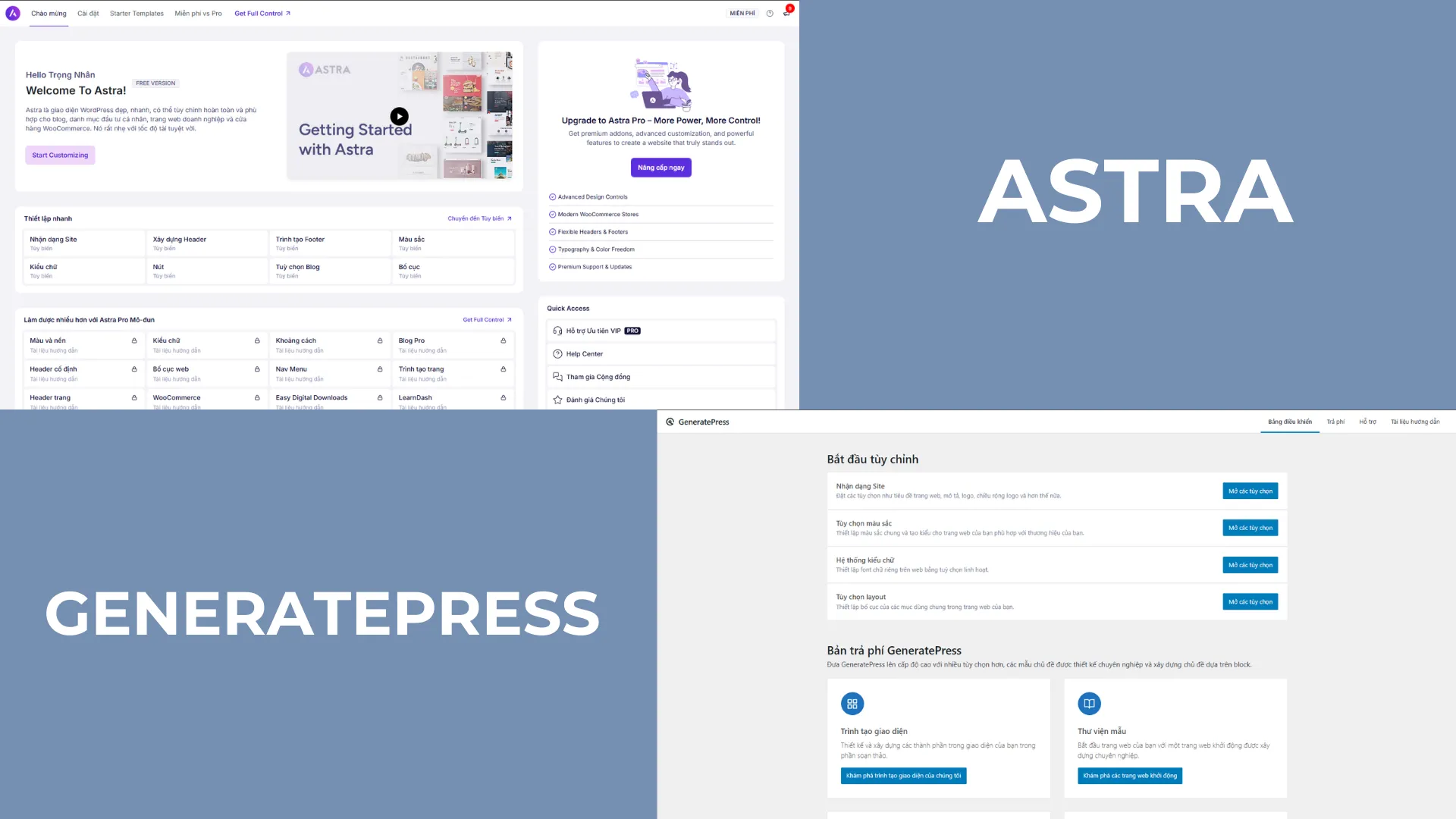 dashboard-theme-astra-va-generatepress Dashboard theme Astra và GeneratePress