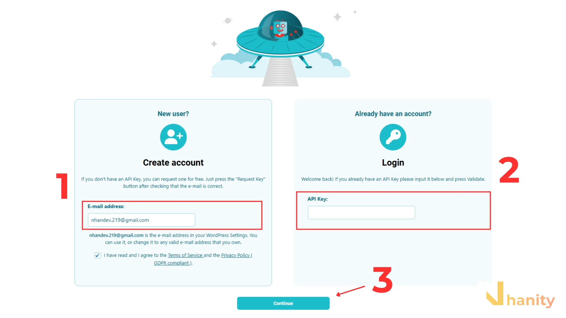 nhap-email-de-lay-api-key Nhập email để lấy API key