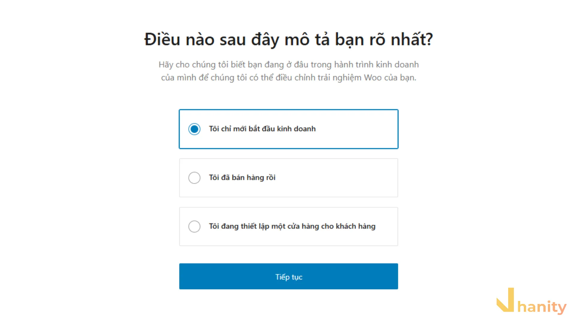 setup-wizard-2 Setup Wizard: Chọn tiêu chí phù hợp với cửa hàng