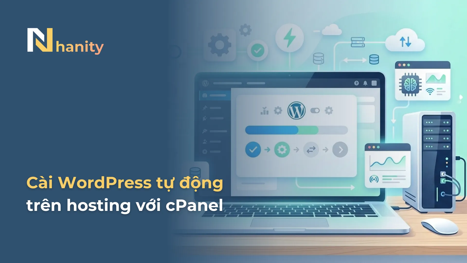 Cài đặt WordPress tự động trên hosting